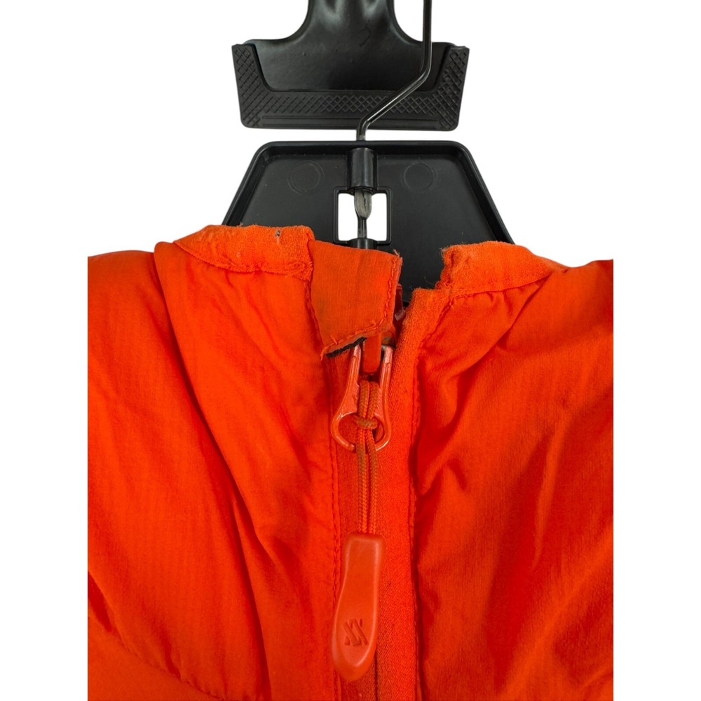 Volkl Men's Orange Pro Insulator Hooded Windproof Jacket Size Small READ - Picture 5 of 11